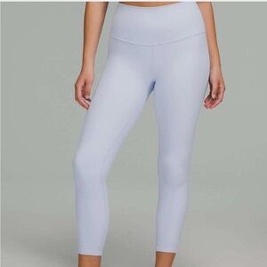 Lululemon pastel blue leggings size 10!